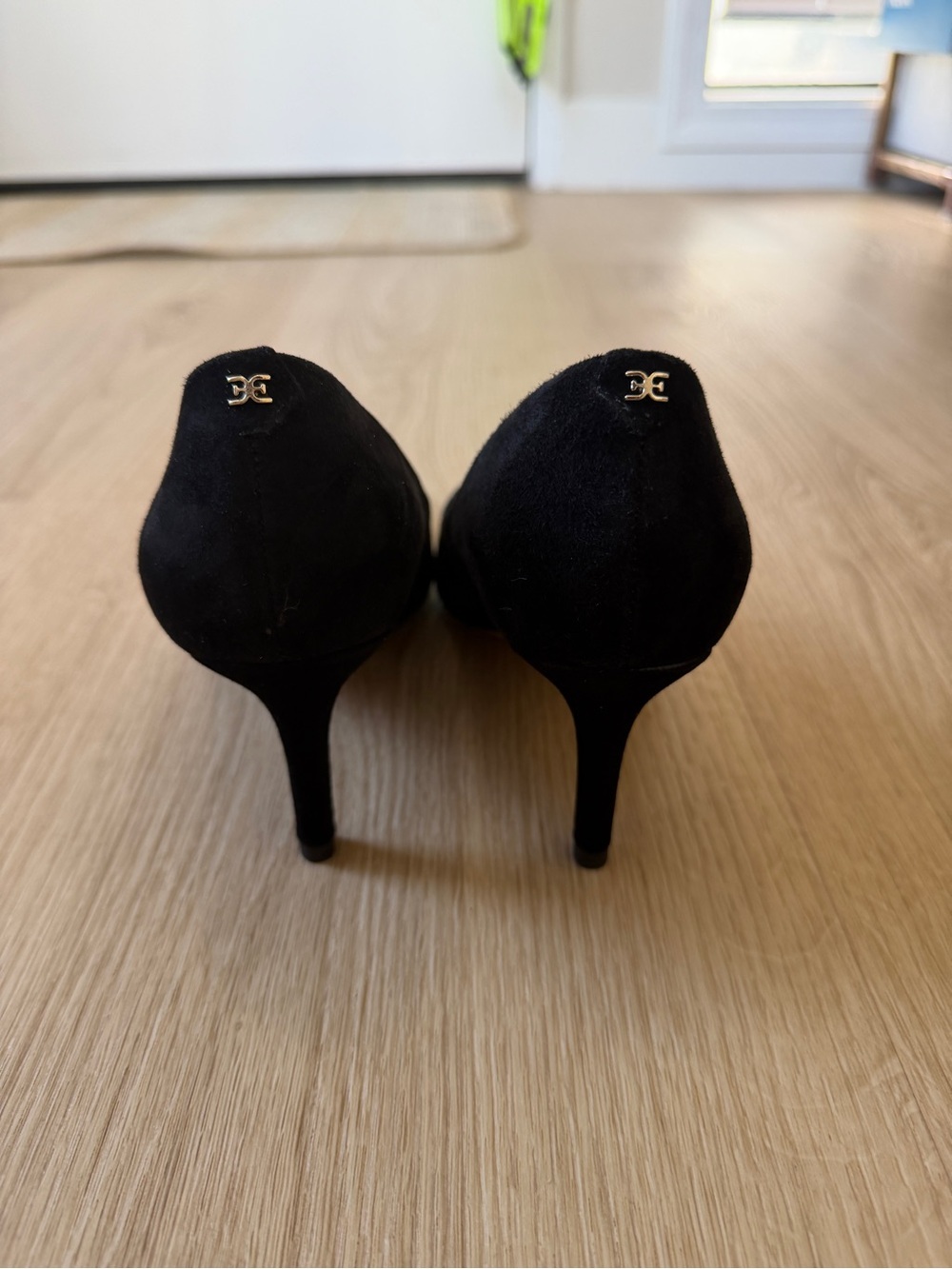 Sam Edelman Vienna Black Pointed Toe Heels - Picture 4 of 5
